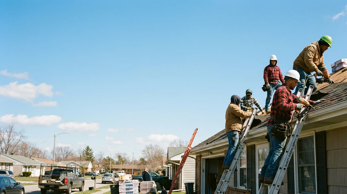 Roofing in Ridge Farm, IL near me